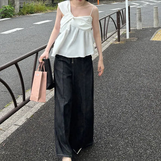 Asymmetrical design top