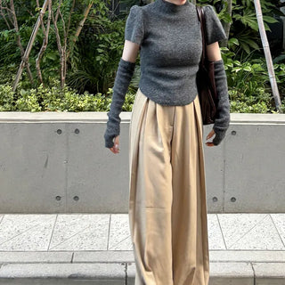 Hand warmer knit set