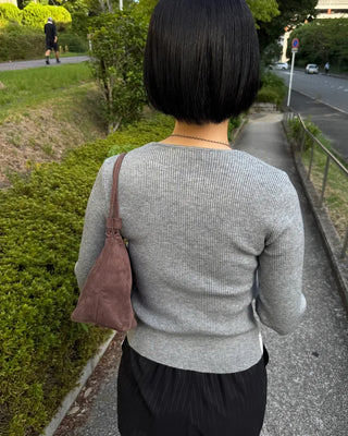Layered-style cardigan