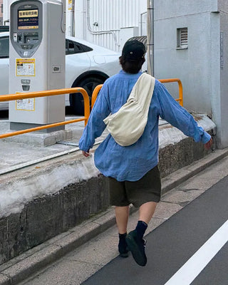 Roll-up chino shorts