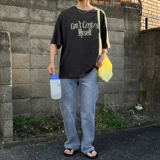 slim boot-cut long jeans