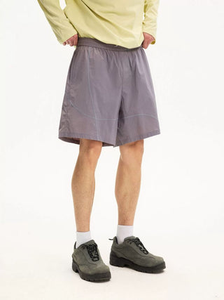 [Monterest] Water Repellent Contrast Stitch Shorts