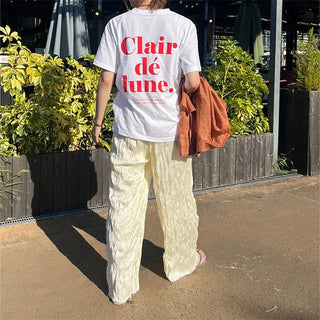 Wave Banding Pants