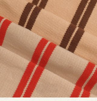 [CULTUM] Striped Cuban Collar Shirt