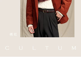 [CULTUM] Cotton Corduroy Ivy Style Jacket