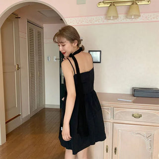 Shirred mini dress