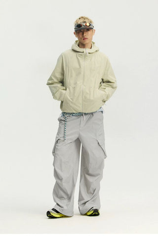 [Monterest] Water-Resistant Wide Leg Work Pants