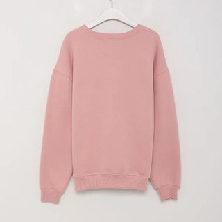 Pastel brushed fleece sweatshirt - P000KZUH