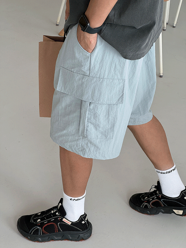 Reto Wide Cargo Shorts
