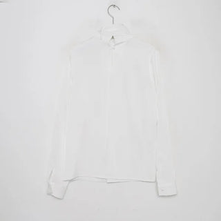 Tie blouse