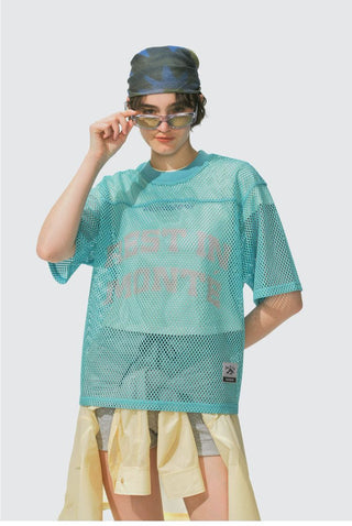 [Monterest] Mesh Jersey Short Sleeve Tee