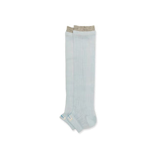 [Moromoro2] Lace Trim Ribbed Half Socks