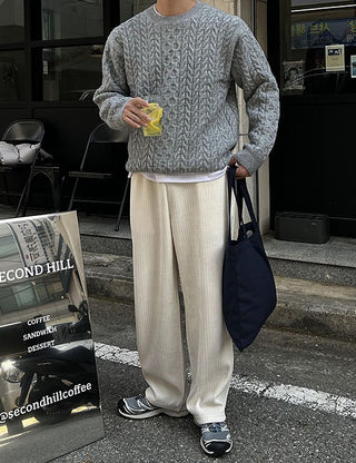 Cookie Fisherman Round Knit (soft fabric)