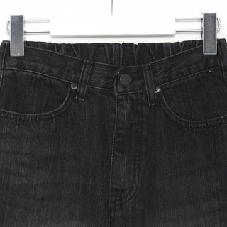 Wide denim pants