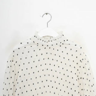 Polka dot blouse
