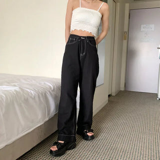 Stitched Wide Pants