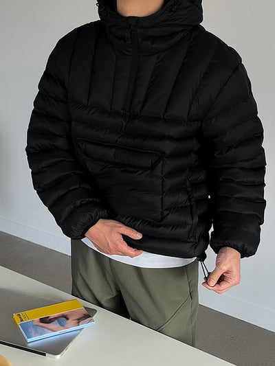 Letter Pocket Padded Anorak