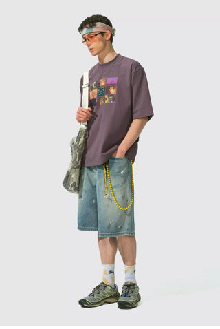 [Monterest] Outdoor Memory Print Graphic T-Shirt