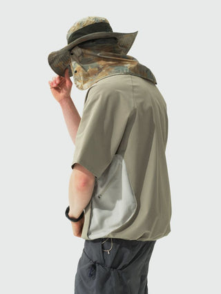 [Monterest] Outdoor Woven Pocket T-Shirt