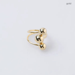 Layering Three Ball Ring
