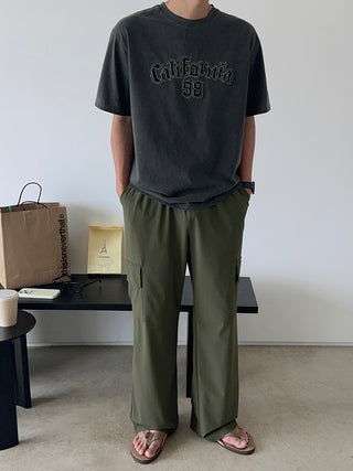 Week Ice Cargo Elastic Waist Pants