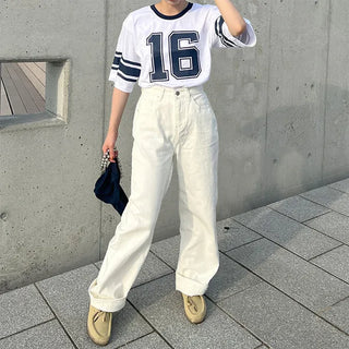 Loose cotton pants