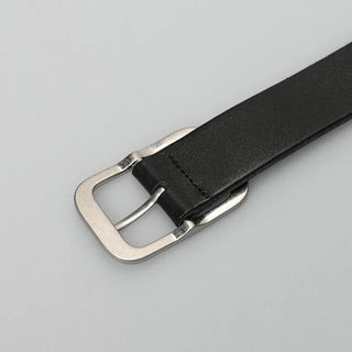 wy square buckle simple belt