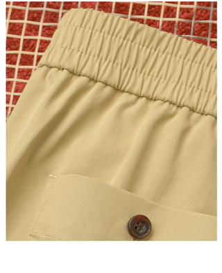 [CULTUM] Double Pleated Shorts