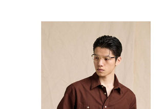 [CULTUM] Washed Cotton Work Shirt with Pockets