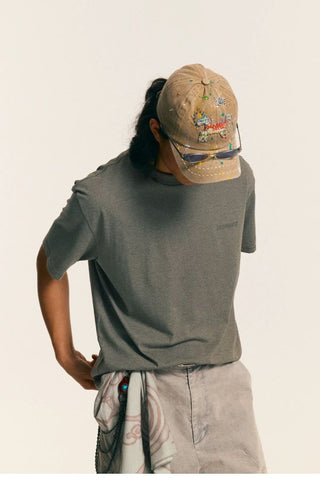 [Monterest] Mushroom Jazz Print Relaxed Tee