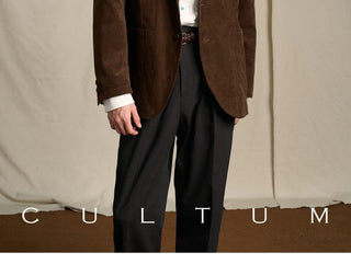 [CULTUM] Cotton Corduroy Ivy Style Jacket