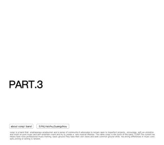 CONP Lace patchwork shirt (gray)