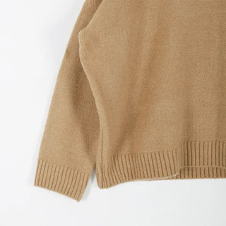 Button-up loose knit