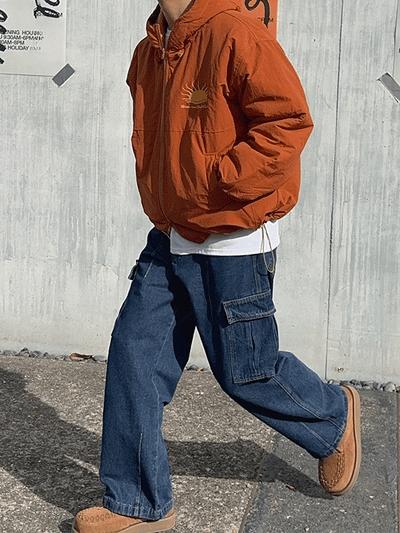 Solar Hooded Padded Jumper