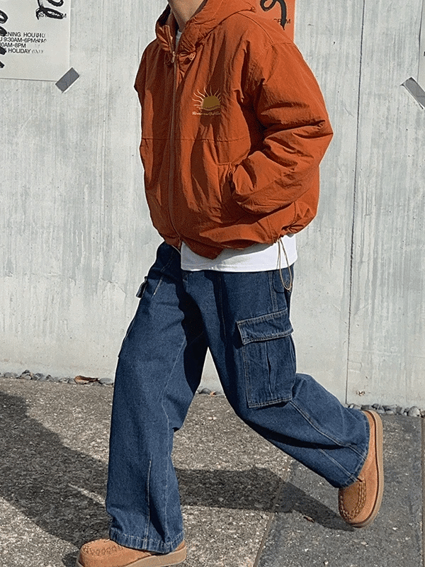 Solar Hooded Padded Jumper