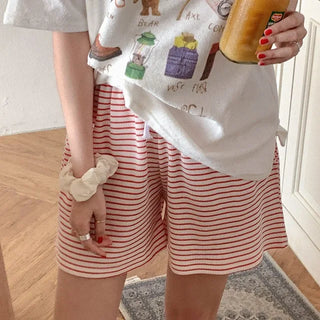 Point stripe shorts