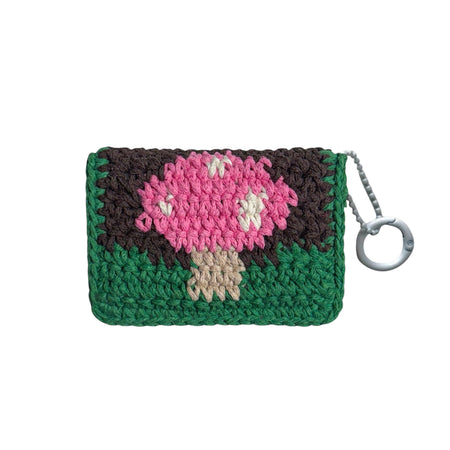 PINK MUSHROOM WALLET