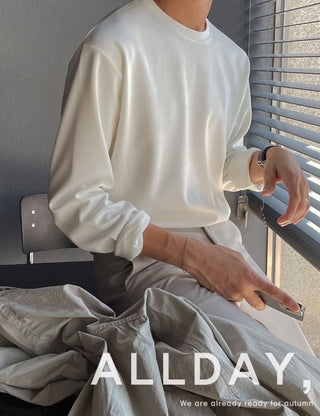 Touching All Day Long Sleeve T-shirt (cotton fabric)