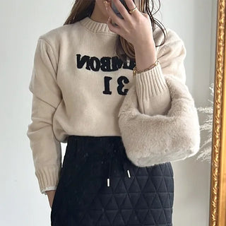fur mini bag