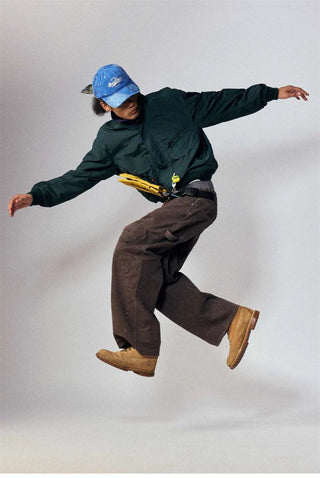 [Monterest] Water-Resistant Stand Collar Work Jacket