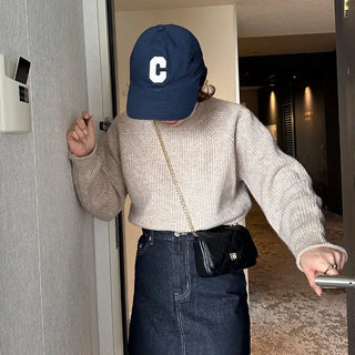 tiramisu raglan sleeve knit