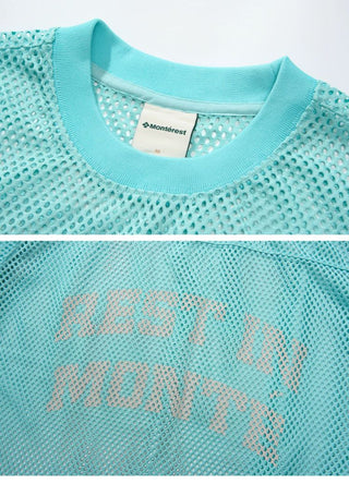 [Monterest] Mesh Jersey Short Sleeve Tee