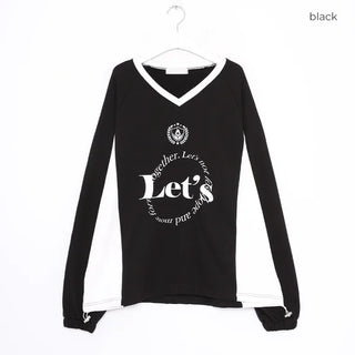 Two-tone logo sweatshirt