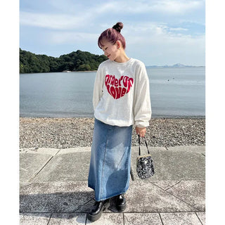 Heart logo sweatshirt