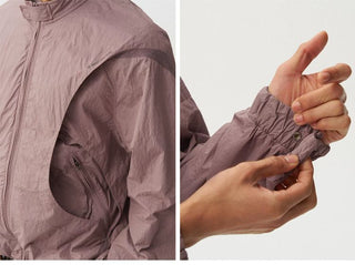 [Monterest] Outdoor Reflective Logo Spiral Jacket