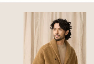 [CULTUM] Wool Shawl Collar Cardigan