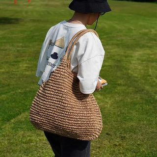 Rattan Shoulder Bag