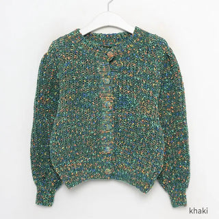 Mixed cardigan
