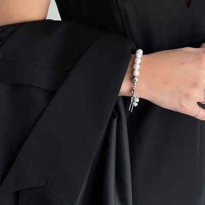 Pearl Mix Chain Bracelet