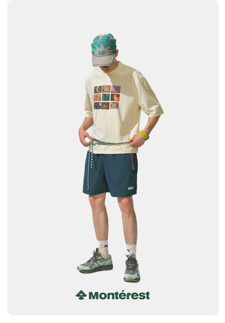 [Monterest] Outdoor Memory Print Graphic T-Shirt